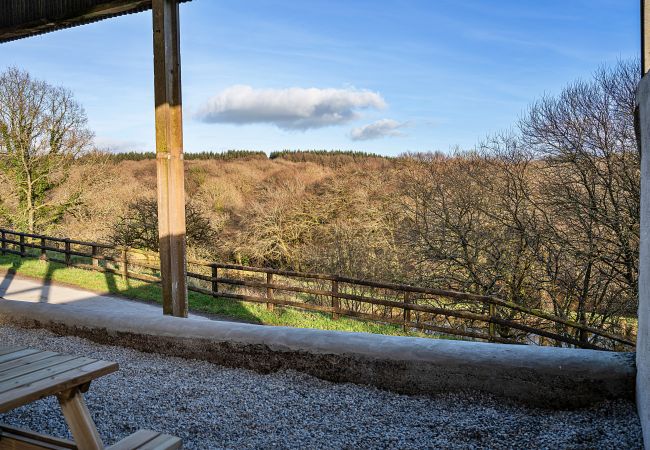 Farm stay in Beaworthy - The Shepherd's Hut at Northcombe Farm