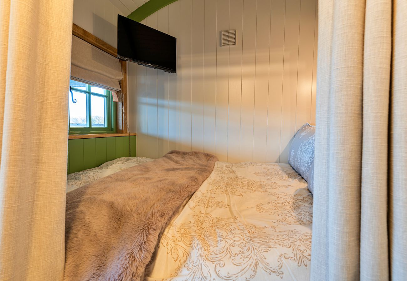 Farm stay in Beaworthy - The Shepherd's Hut at Northcombe Farm