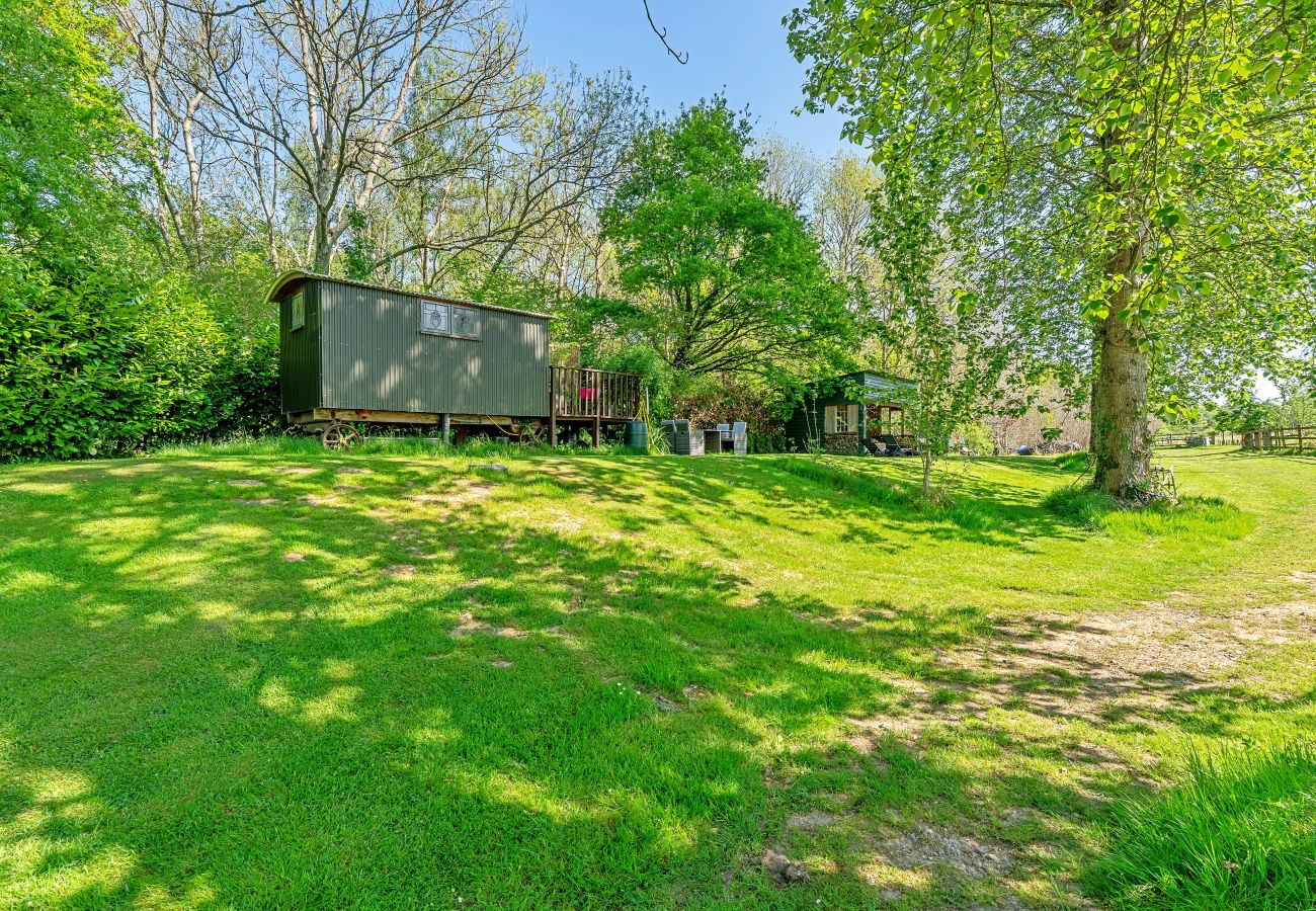 Chalet in Romsey - Shepherd's Hut at Hilltop Farm