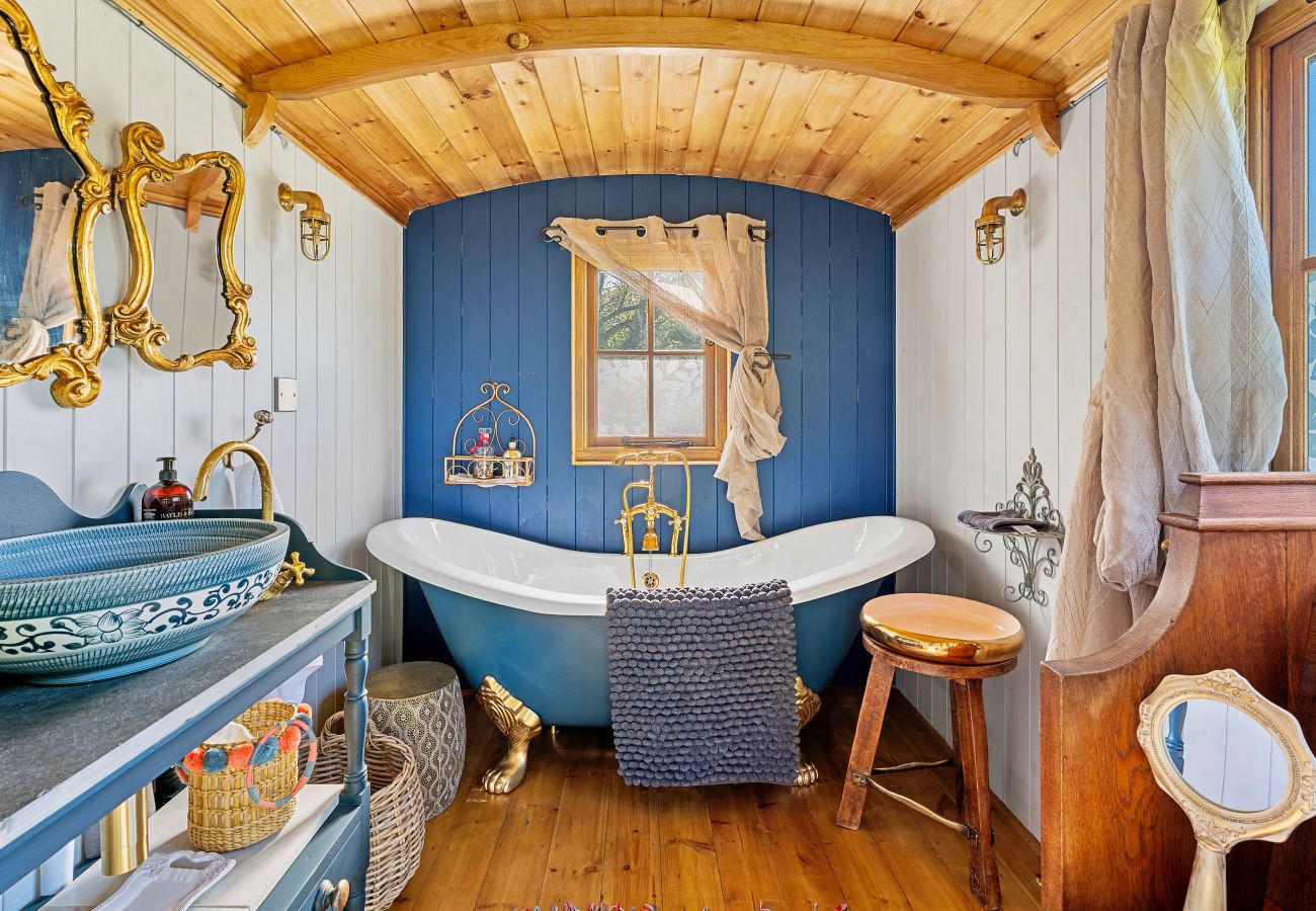 Chalet in Romsey - Shepherd's Hut at Hilltop Farm