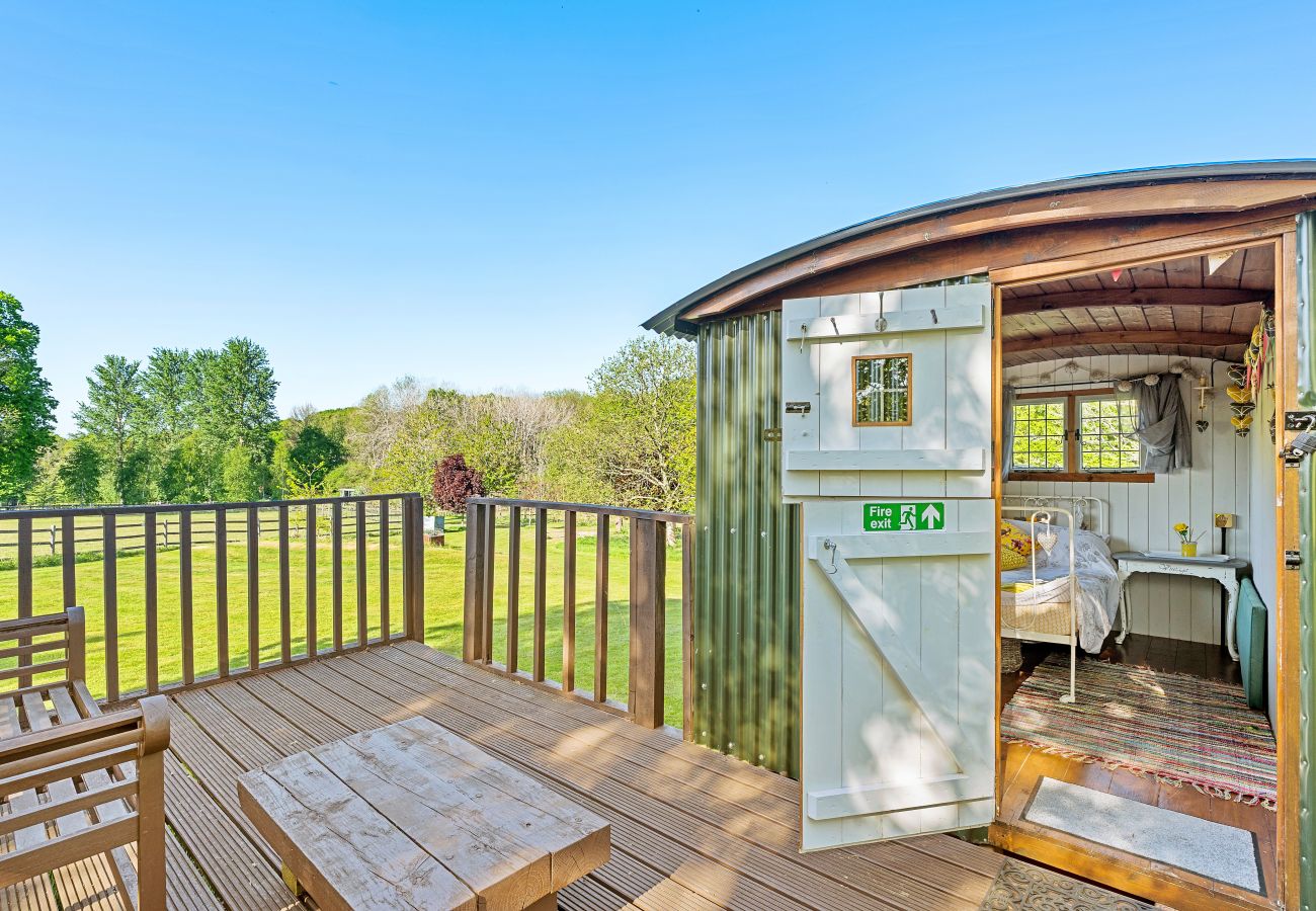 Chalet in Romsey - Shepherd's Hut at Hilltop Farm