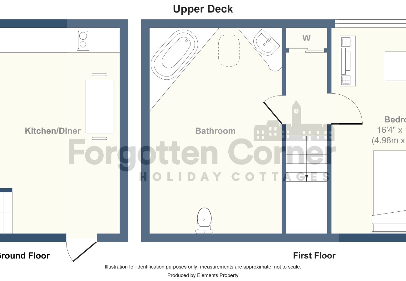 Apartment in Cawsand - Upper Deck
