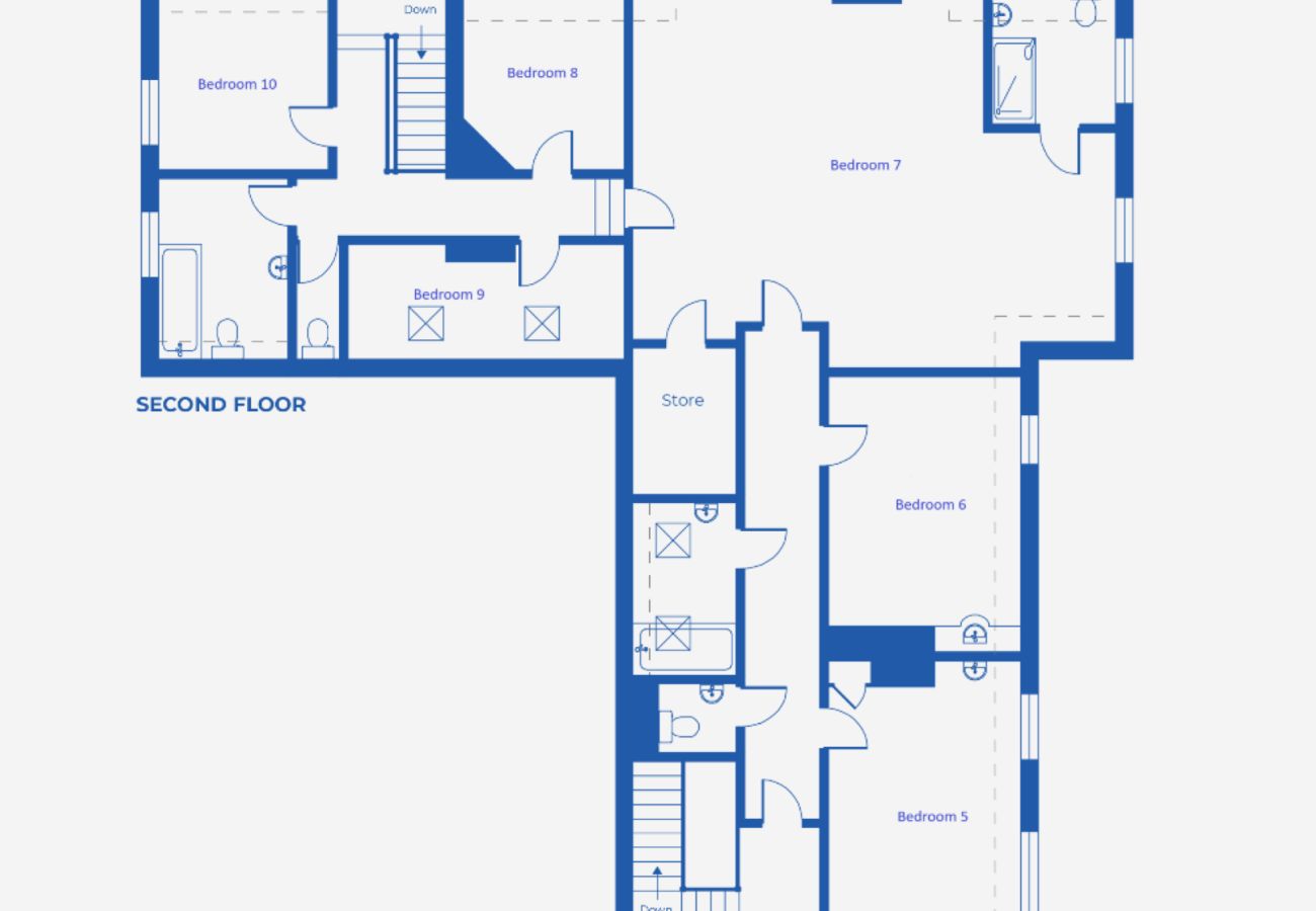 House in Middleton-in-Teesdale - Evergreen Manor