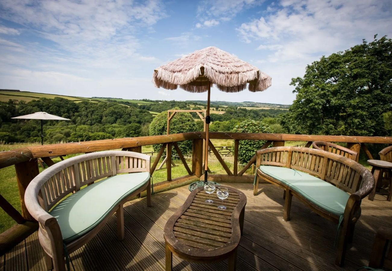 Chalet in Umberleigh - Bell Tent Sandy at Country Ways