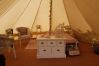 Chalet in Umberleigh - Bell Tent Sandy at Country Ways